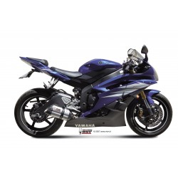 YAMAHA YZF 600 R6 2006 2016 SUONO INOX COPA CARBONO