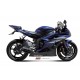 YAMAHA YZF 600 R6 2006 2016 SUONO ALUMINIO NEGRO