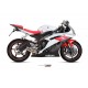 YAMAHA YZF 600 R6 2006 2016 DOUBLE GUN FULL TITANIO