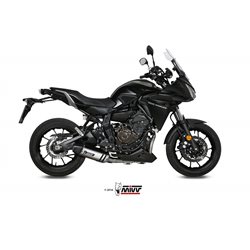 YAMAHA Tracer 700 2016 SPEED EDGE INOX COPA CARBONO LINEA COMPLETA 2x1