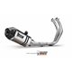 YAMAHA Tracer 700 2016 SPEED EDGE INOX COPA CARBONO LINEA COMPLETA 2x1