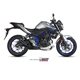 YAMAHA MT-03 2016 DOUBLE GUN ALUMINIO NEGRO