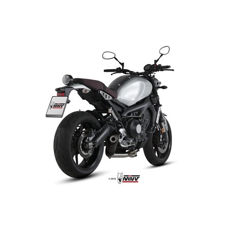 YAMAHA XSR 900 2016 OVAL CARBONO COPA CARBONO LINEA COMPLETA 3x1