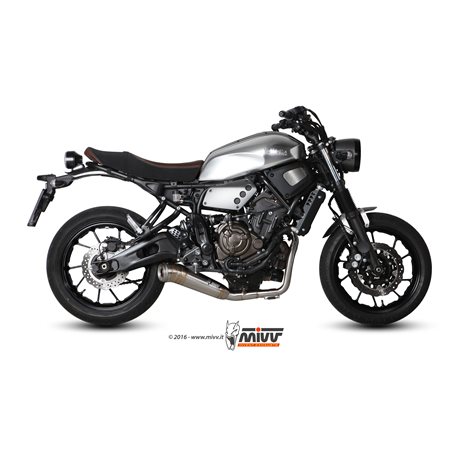 YAMAHA XSR 700 2016 GHIBLI INOXIDABLE LINEA COMPLETA 2x1