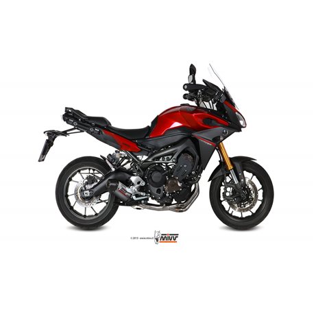 YAMAHA Tracer 900 / Tracer 900 GT 2015 OVAL TITANIO COPA CARBONO LINEA COMPLETA 3x1