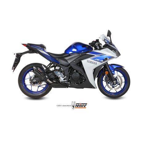 YAMAHA YZF R25 2015 SUONO ALUMINIO NEGRO