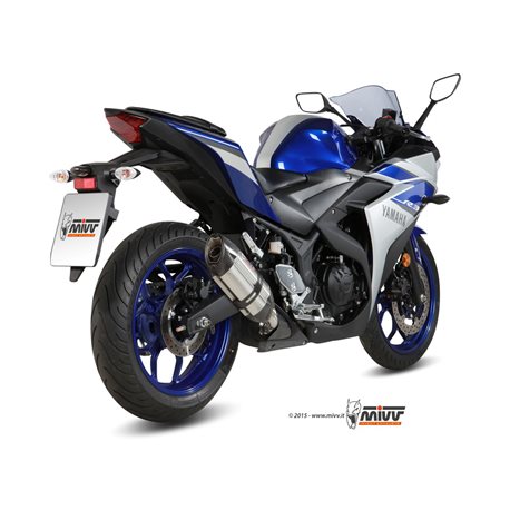 YAMAHA YZF R25 2015 SUONO INOX COPA CARBONO