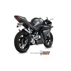 YAMAHA MT-125 2015 SUONO INOX COPA CARBONO LINEA COMPLETA 1x1