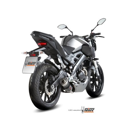 YAMAHA MT-125 2015 GP CARBONO LINEA COMPLETA 1x1