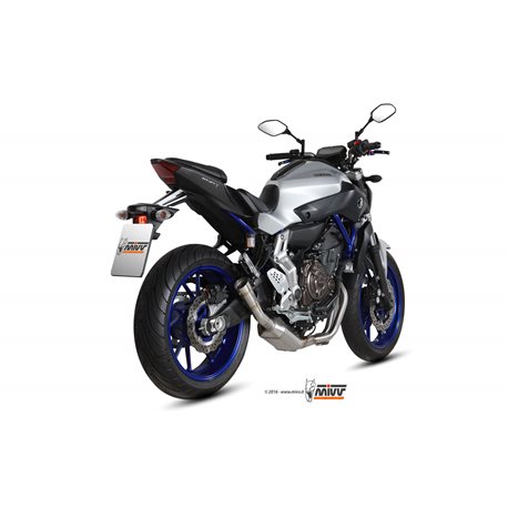 YAMAHA MT-07 2014 SPEED EDGE INOXIDABLE LINEA COMPLETA 2x1