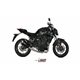 YAMAHA MT-07 2014 DELTA RACE ALUMINIO NEGRO LINEA COMPLETA 2x1