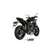 YAMAHA MT-07 2014 DELTA RACE ALUMINIO NEGRO LINEA COMPLETA 2x1