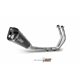 YAMAHA MT-07 2014 DELTA RACE ALUMINIO NEGRO LINEA COMPLETA 2x1