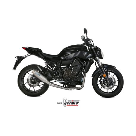 YAMAHA MT-07 2014 GP PRO TITANIO LINEA COMPLETA 2x1