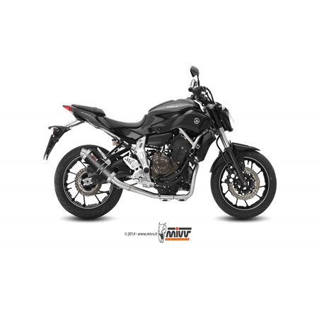 YAMAHA MT-07 2014 GP CARBONO LINEA COMPLETA 2x1