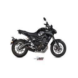 YAMAHA MT-09 2013 SUONO ALUMINIO NEGRO LINEA COMPLETA 3x1