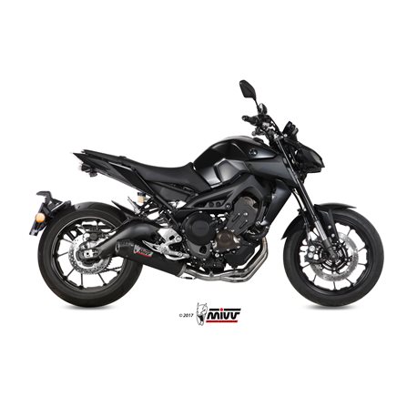 YAMAHA MT-09 2013 OVAL CARBONO COPA CARBONO LINEA COMPLETA 3x1