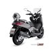 YAMAHA X-MAX 125 2006 2016 STRONGER ALUMINIO NEGRO LINEA COMPLETA 1x1