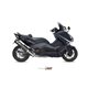 YAMAHA T-MAX 530 2012 2016 STRONGER ALUMINIO NEGRO LINEA COMPLETA 2x1