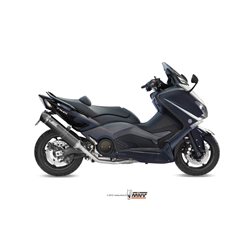 YAMAHA T-MAX 530 2012 2016 STRONGER ALUMINIO NEGRO LINEA COMPLETA 2x1