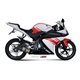 YAMAHA YZF R125 2008 2013 SUONO INOX COPA CARBONO LINEA COMPLETA 1x1