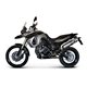 BMW F 800 // 650 GS 09-15 TUBO ESCAPE OVAL CARBON LOOK