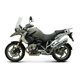 BMW R 1200 GS 10-12 TUBO ESCAPE OVAL CARBON LOOK