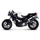 BMW F 800 R 10-12 TUBO ESCAPE OVAL CARBON LOOK