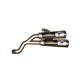 BMW NINETY 16-19 TUBO ESCAPE CONICAL STAINLESS STEEL