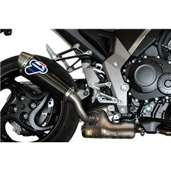 HONDA CB 1000 R 08-13 TUBO ESCAPE OVAL CARBON