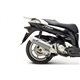 HONDA SH300 07-19 TUBO ESCAPE ROUND CARBON LOOK