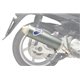 HONDA SH300 07-19 TUBO ESCAPE ROUND CARBON LOOK