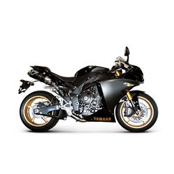 YAMAHA R1 09-11 TUBO ESCAPE OVAL CARBON