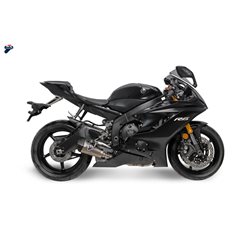 YAMAHA R6 17-19 TUBO ESCAPE TITANIUM