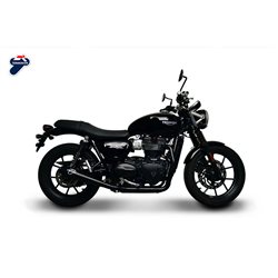 TRIUMPH STREET TWIN 16-19 2X1 STR CONICAL STAINLESS STEEL