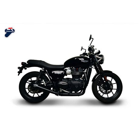 TRIUMPH STREET TWIN 16-19 2X1 STR CONICAL STAINLESS STEEL