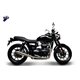 TRIUMPH STREET TWIN 16-19 2X1 STR CONICAL STAINLESS STEEL