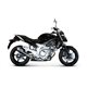 SUZUKI GLADIUS 09-15 TUBO ESCAPE OVAL CARBON