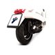 PIAGGIO VESPA 250/300 08-18 TUBO ESCAPE CONICAL BLACK S.STEEL