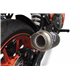 KTM DUKE 390 17-19 TUBO ESCAPE CARBON