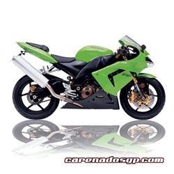 KAWASAKI ZX10R 04'-05' PORTAMATRICULAS BARRACUDA