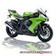 KAWASAKI ZX10R 08'-10' PORTAMATRICULAS BARRACUDA