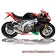 APRILIA RSV4 PORTAMATRICULAS BARRACUDA