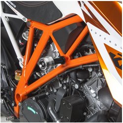 KTM 1290 SUPER DUKE 13-16 PROTECTORES TOPES ANTICAIDAS BARRACUDA