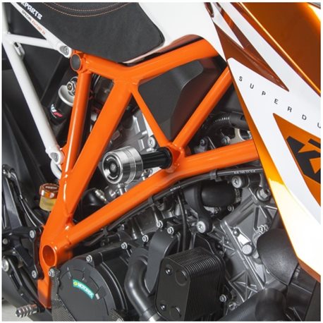 KTM 1290 SUPER DUKE 13-16 PROTECTORES TOPES ANTICAIDAS BARRACUDA