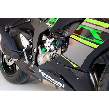 KAWASAKI ZX6-R '19 - PROTECTORES ANTICAIDA ANTISHOCK EVOTECH