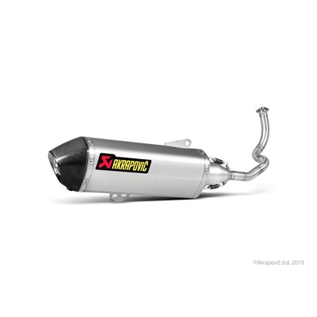 HONDA SH 125 I STAINLESS STEEL AKRAPOVIC