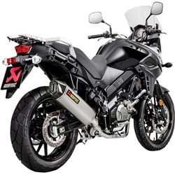 SUZUKI DL 650 ABS V-STROM EXHAUST SYSTEM AKRAPOVIC