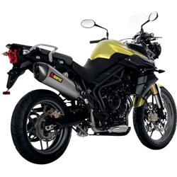 TRIUMPH TIGER 800 XC TITANIUM AKRAPOVIC