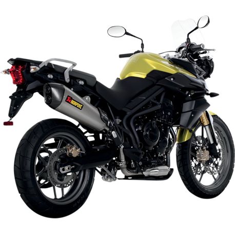 TRIUMPH TIGER 800 XC ABS TITANIUM AKRAPOVIC